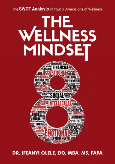 The Wellness Mindset by Dr. Ifeanyi Olele book cover